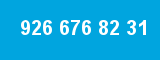 926 676 82 31 926 676 82 31